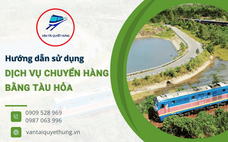 Dịch vụ chuyển hàng bằng tàu hỏa