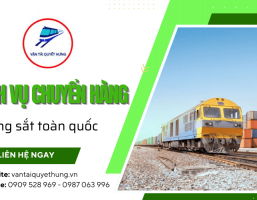 Dịch vụ chuyển hàng đường sắt toàn quốc tại Quyết Hưng - An tâm gửi hàng
